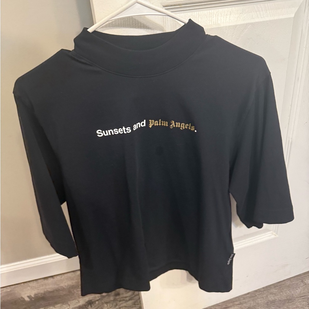 Palm Angels Black T-Shirt